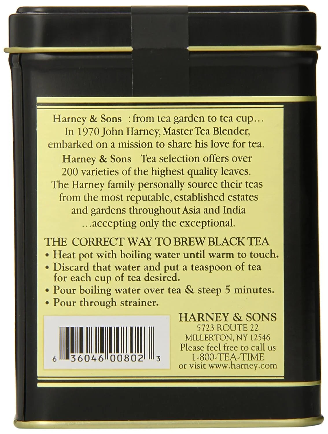 Harney & Sons Earl Grey, 8 oz Loose Leaf Tea