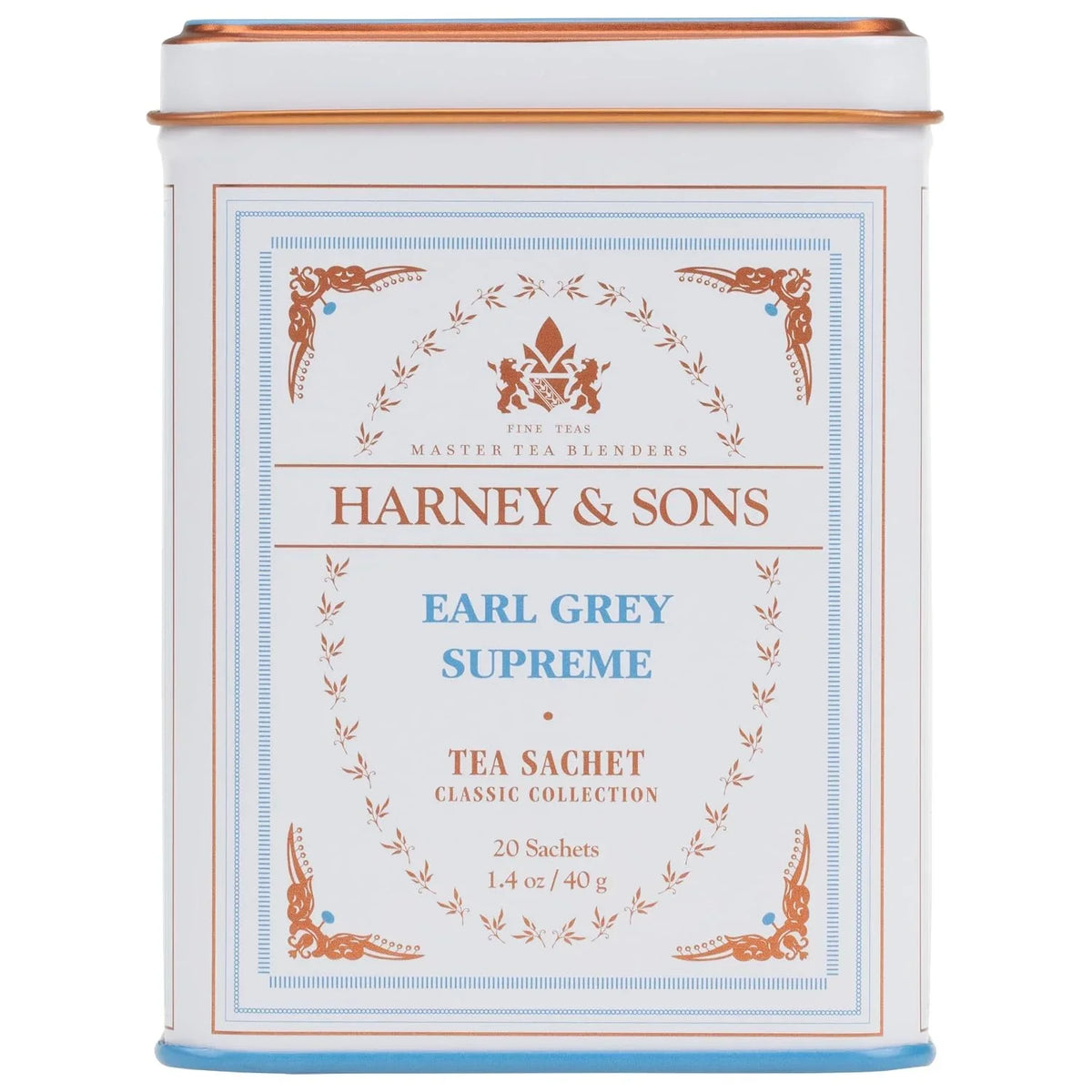Harney & Sons Earl Grey Supreme, Black Tea, 20 Sachets