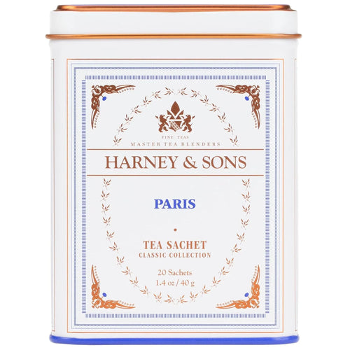Harney & Sons Classic Paris Black Tea, 20 Sachets in Tin