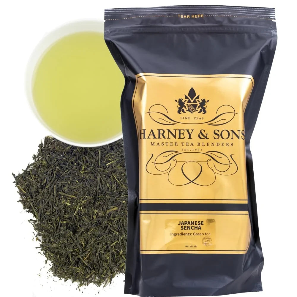 Harney & Sons Japanese Sencha Loose Leaf Green Tea, 16 oz