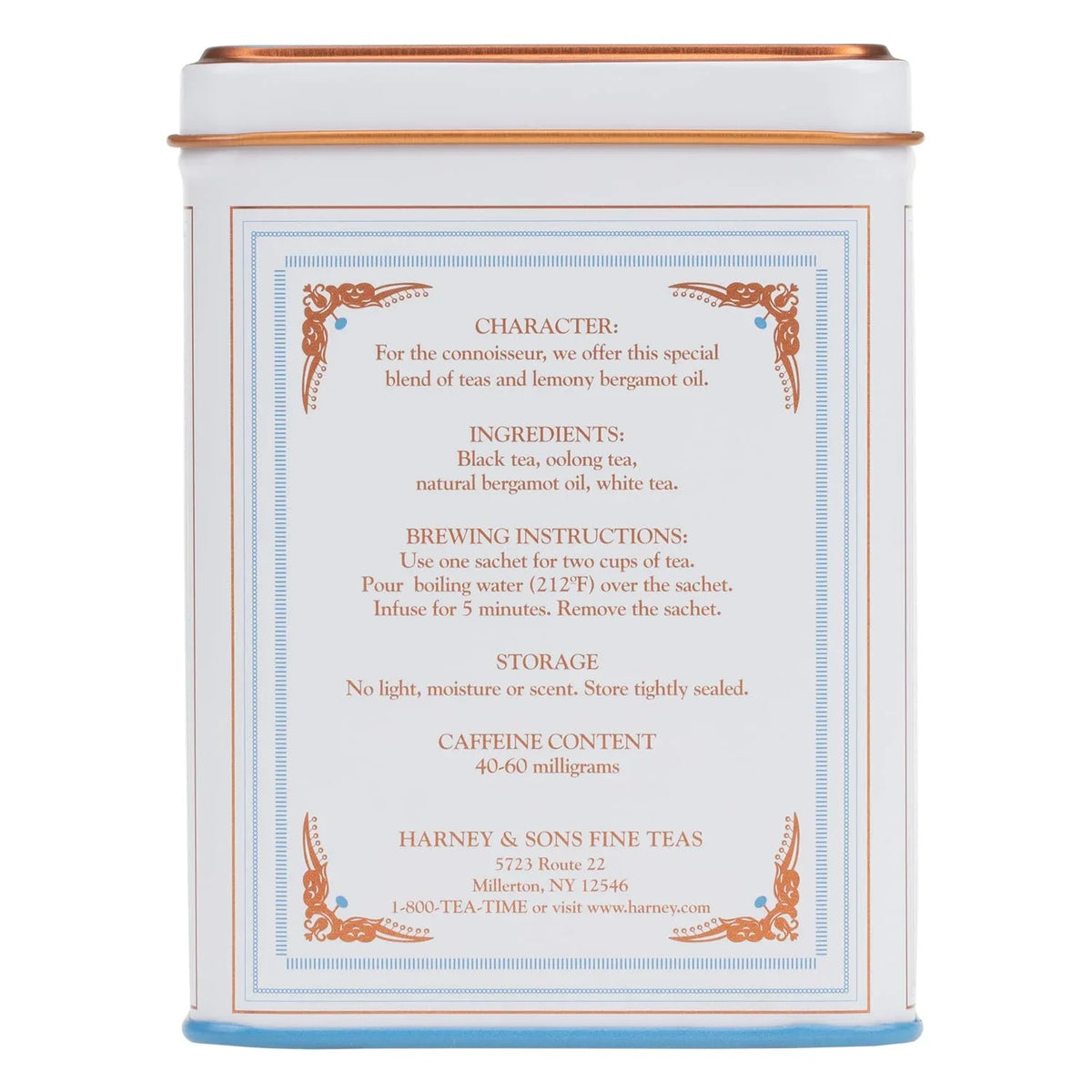 Harney & Sons Earl Grey Supreme, Black Tea, 20 Sachets (Pack of 2)