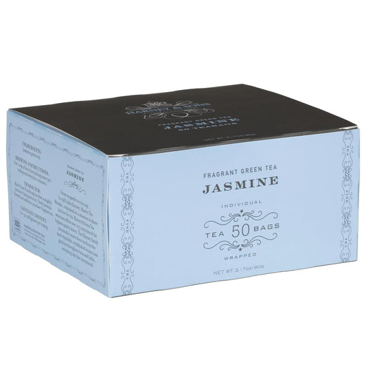 Harney & Sons Fine Teas Jasmine Fragrant Green Tea - 50 Teabags