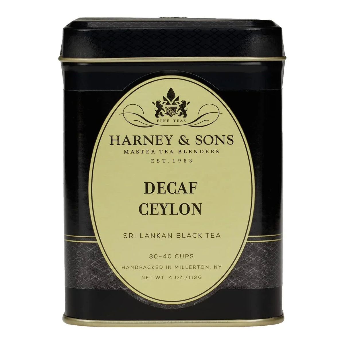 Harney & Sons Decaf Ceylon Loose Leaf Black Tea Tin, 3 oz