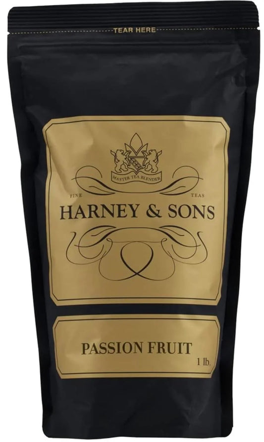 Harney & Sons Passion Fruit Loose Leaf Black Tea, 16 oz