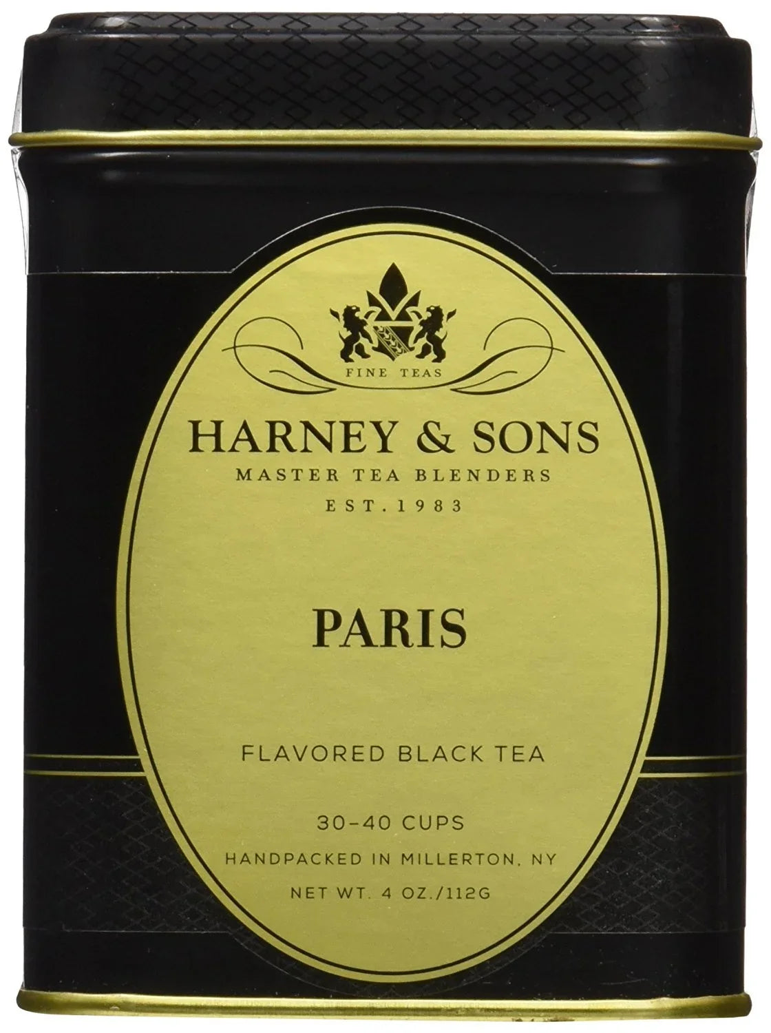 Harney & Sons Paris Loose Leaf Black Tea Tin, 4 oz